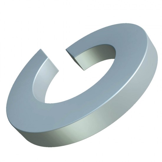 Пружинна шайба, DIN 127B, vZn, M 10
